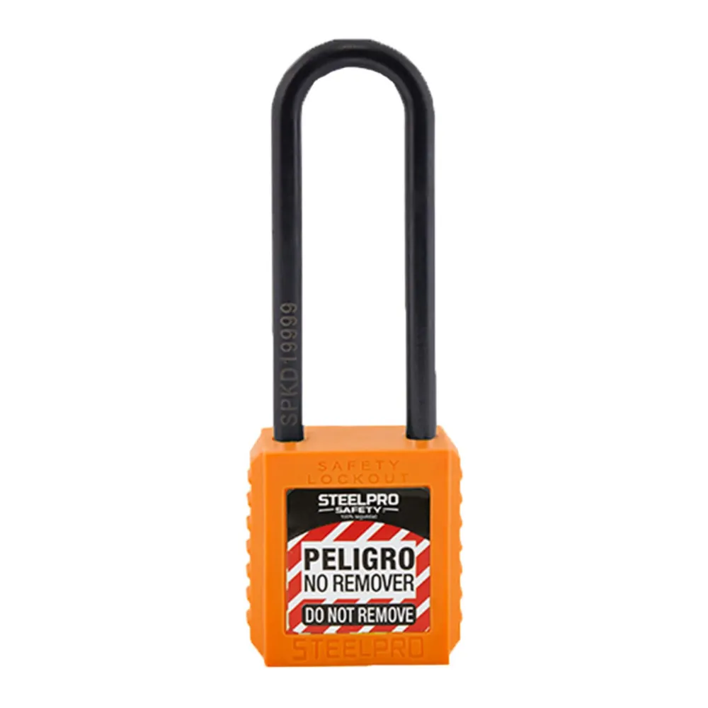 Candado Lock Out X10 Long Dieléctrico Steelpro - Imagen 3