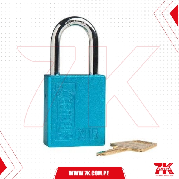Candado Lock Out Steel-Pro X05 Azul – U