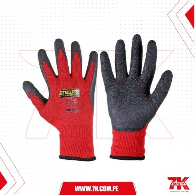 Guante Multiflex látex rojo