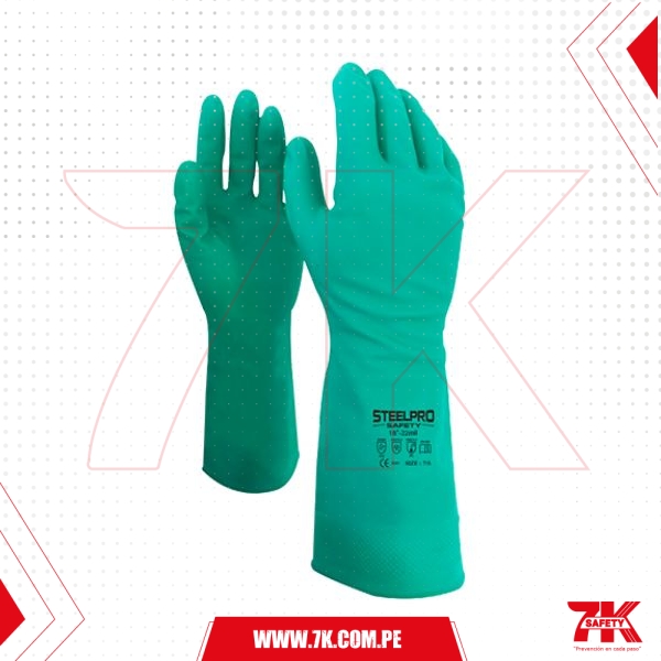 Guante nitrilo 18”-22MIL