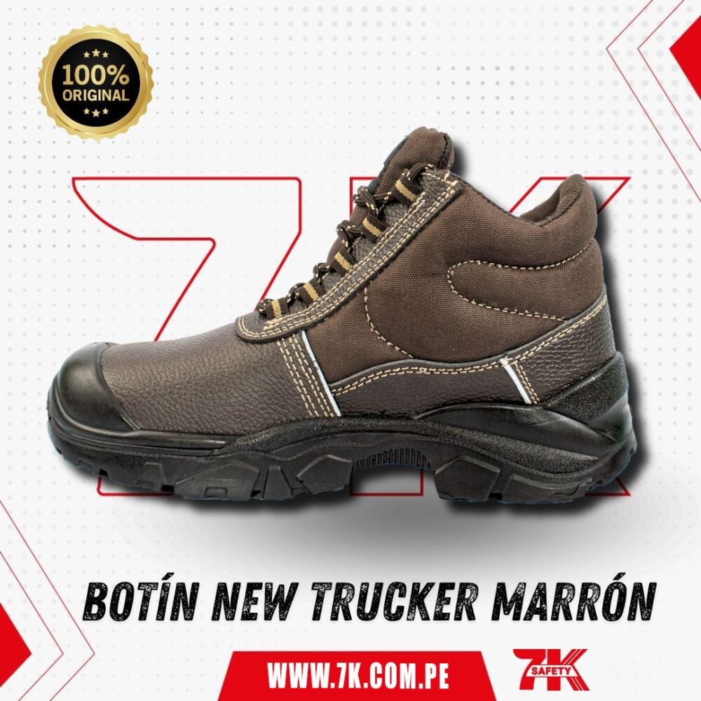Botín New Trucker Marrón - Imagen 3