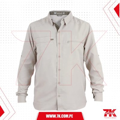 Camisa Arizona Hombre Beige Hard Work