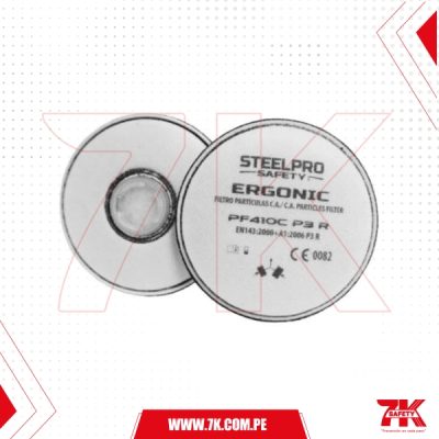 Ergonic Filtro F410C P3 R Partículas C/Ca Niveles Molestos Vo Par (Tipo Disco)