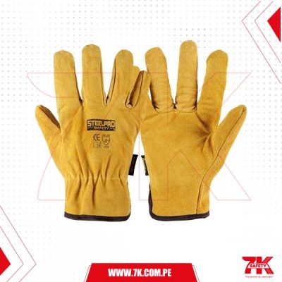 Guante Cuero Carnaza Steelpro