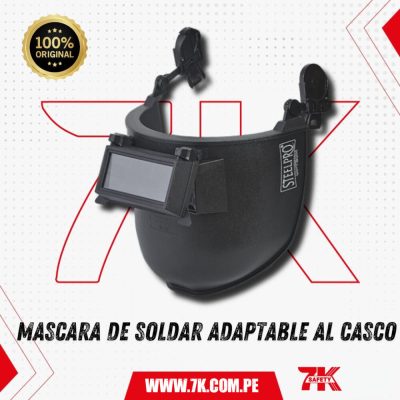 Máscara de Soldar Adaptable Al Casco