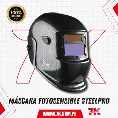 Máscara Fotosensible Steelpro