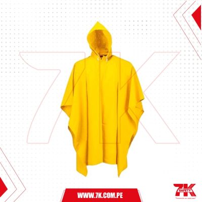 Poncho estándar amarillo