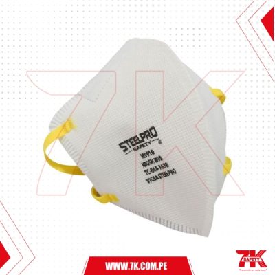 Respirador Descartable N95 M9910 Plegable (50 Un) Blanco