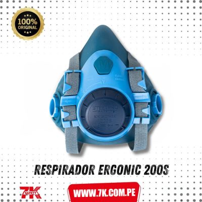 Respirador Medio Rostro Ergonic 200S