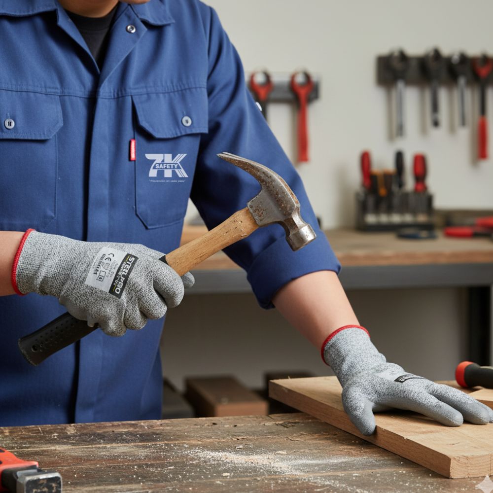 Guante Multiflex CUT-5 PU Steelpro | Guantes de Seguridad Industrial Anticorte