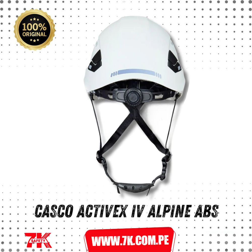 Casco Activex IV Alpine ABS Blanco - Imagen 2
