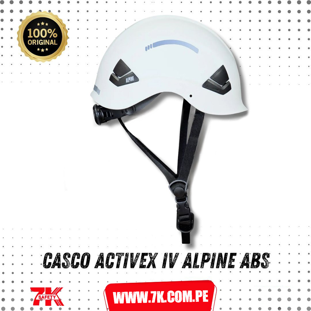Casco Activex IV Alpine ABS Blanco - Imagen 4