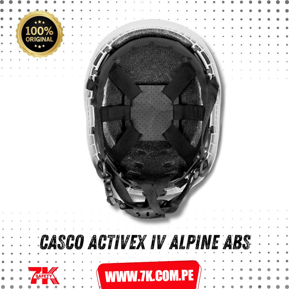 Casco Activex IV Alpine ABS Blanco - Imagen 3