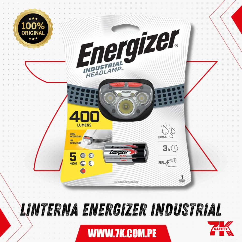 Energizer Linterna Manos Libres Industrial