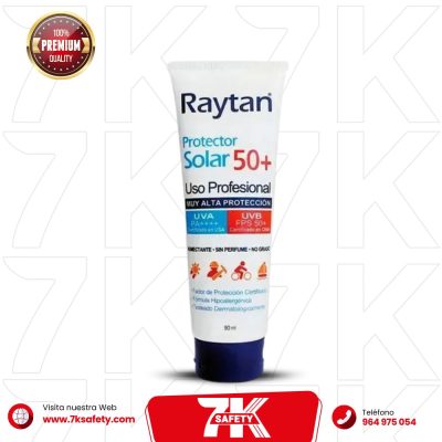 Protector solar Raytan FPS 50+ para trabajos al aire libre