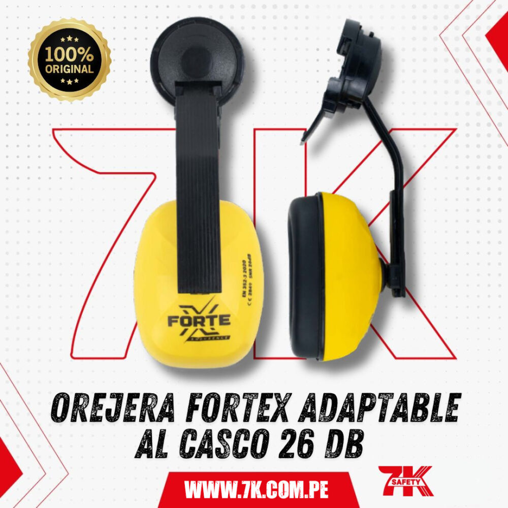 Orejera Fortex Adaptable al Casco 26 DB - Imagen 2