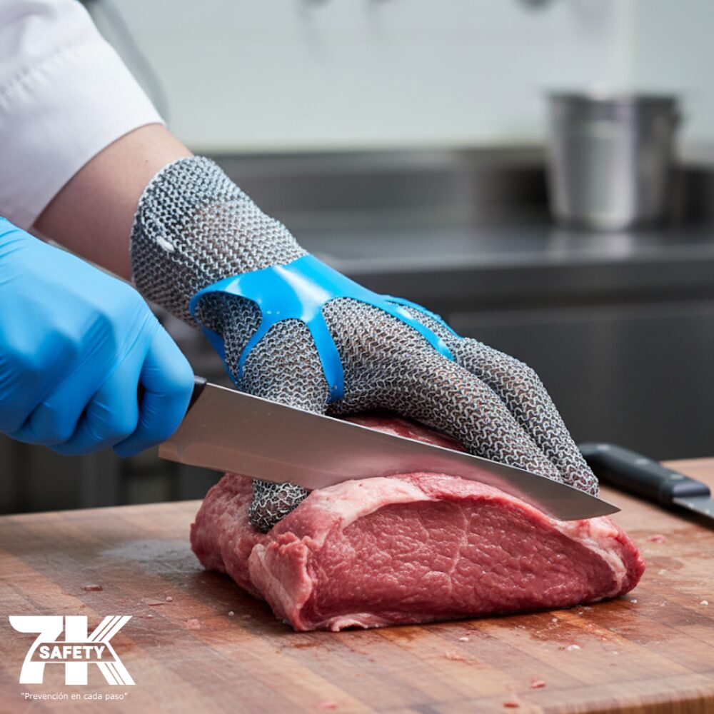Guante de Malla Metálica CUT TRX | Guantes de Seguridad Anticorte Industrial