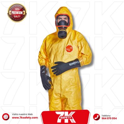 Traje DuPont Tychem 2000 | Overol de Protección Química y Biológica Tipo 3/4/5/6