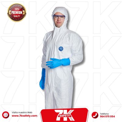 Traje Tyvek 500 DuPont | Overol de Protección Química, Polvo y Aerosoles Líquidos