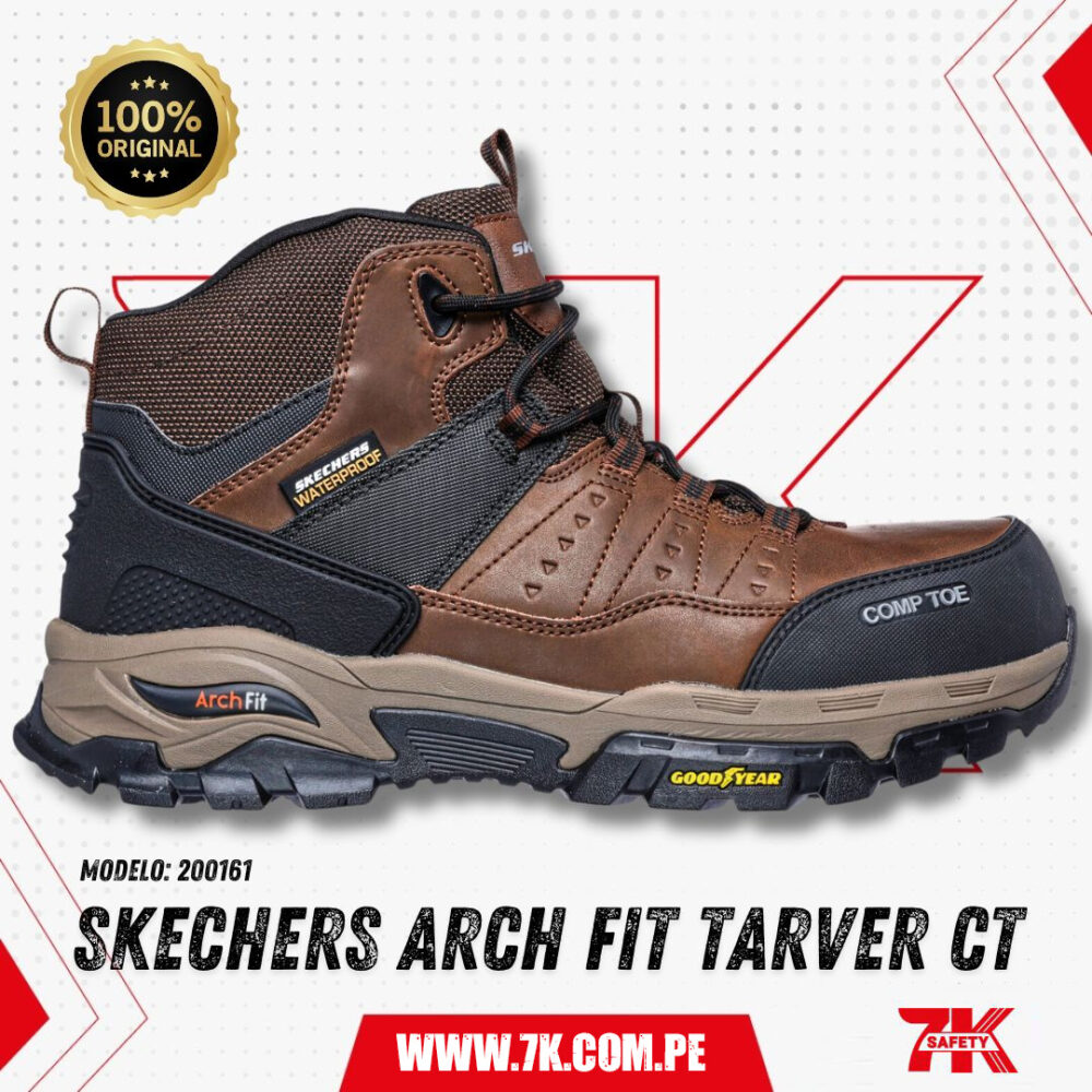 Botín de Arch Fit Tarver CT Skechers Work - Imagen 2