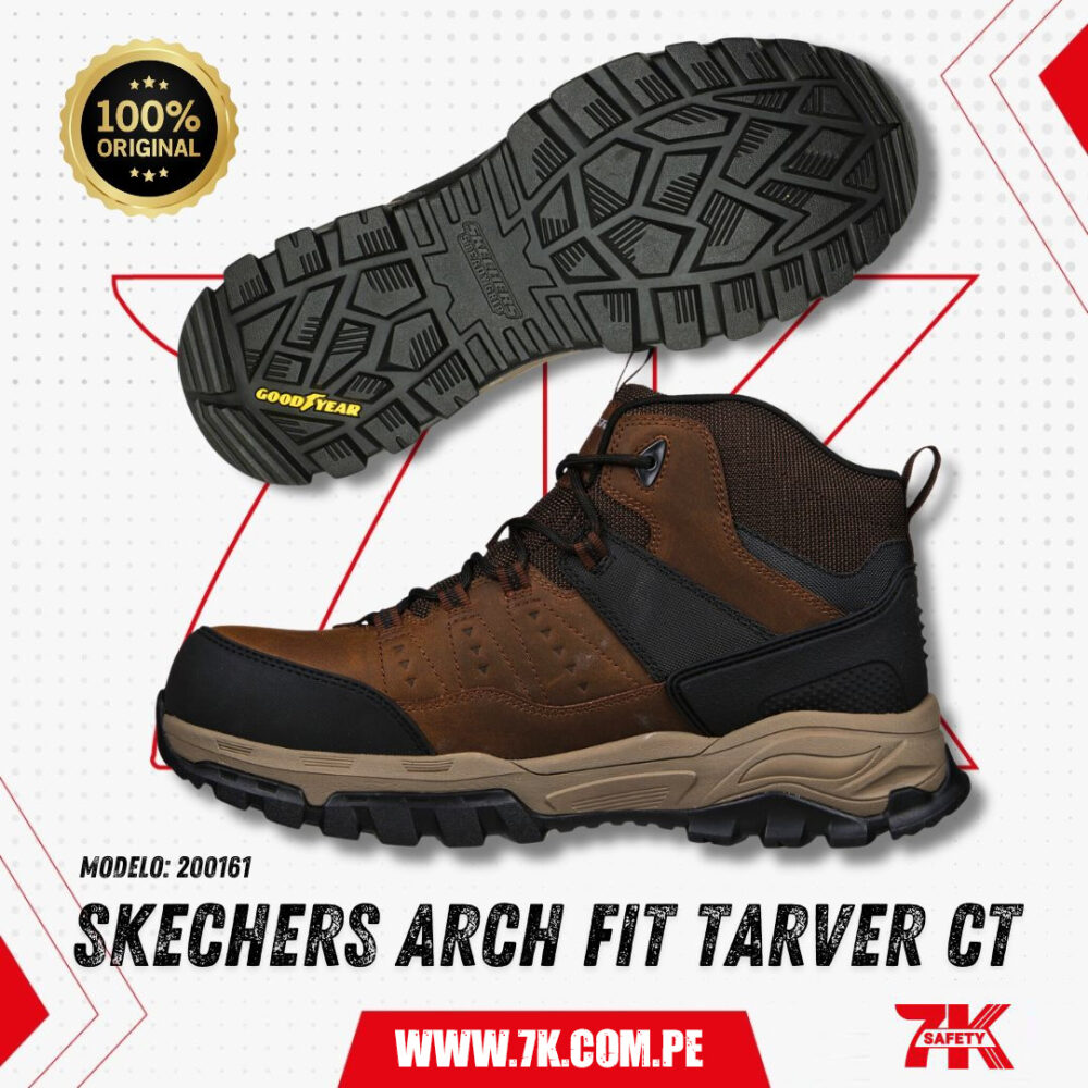 Botín de Arch Fit Tarver CT Skechers Work - Imagen 3