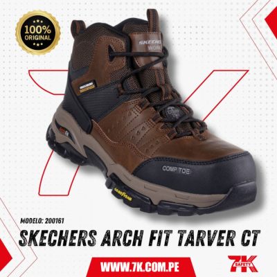Botín de Arch Fit Tarver CT Skechers Work