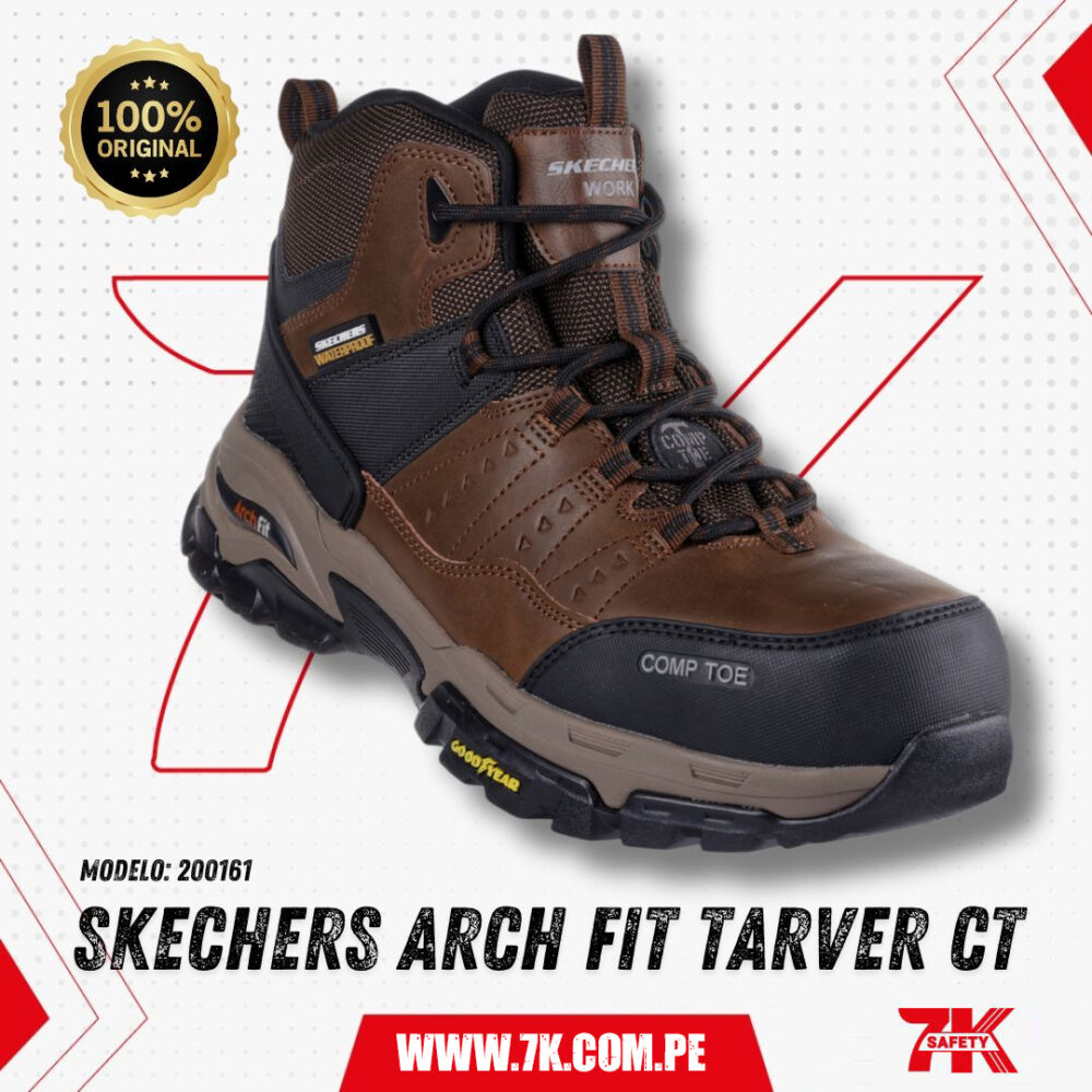 Botín de Arch Fit Tarver CT Skechers Work