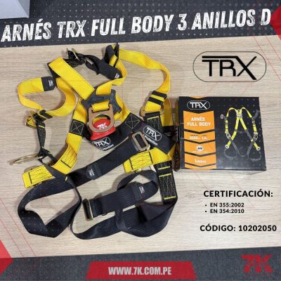 ARNÉS TRX FULL BODY 3 ANILLOS D