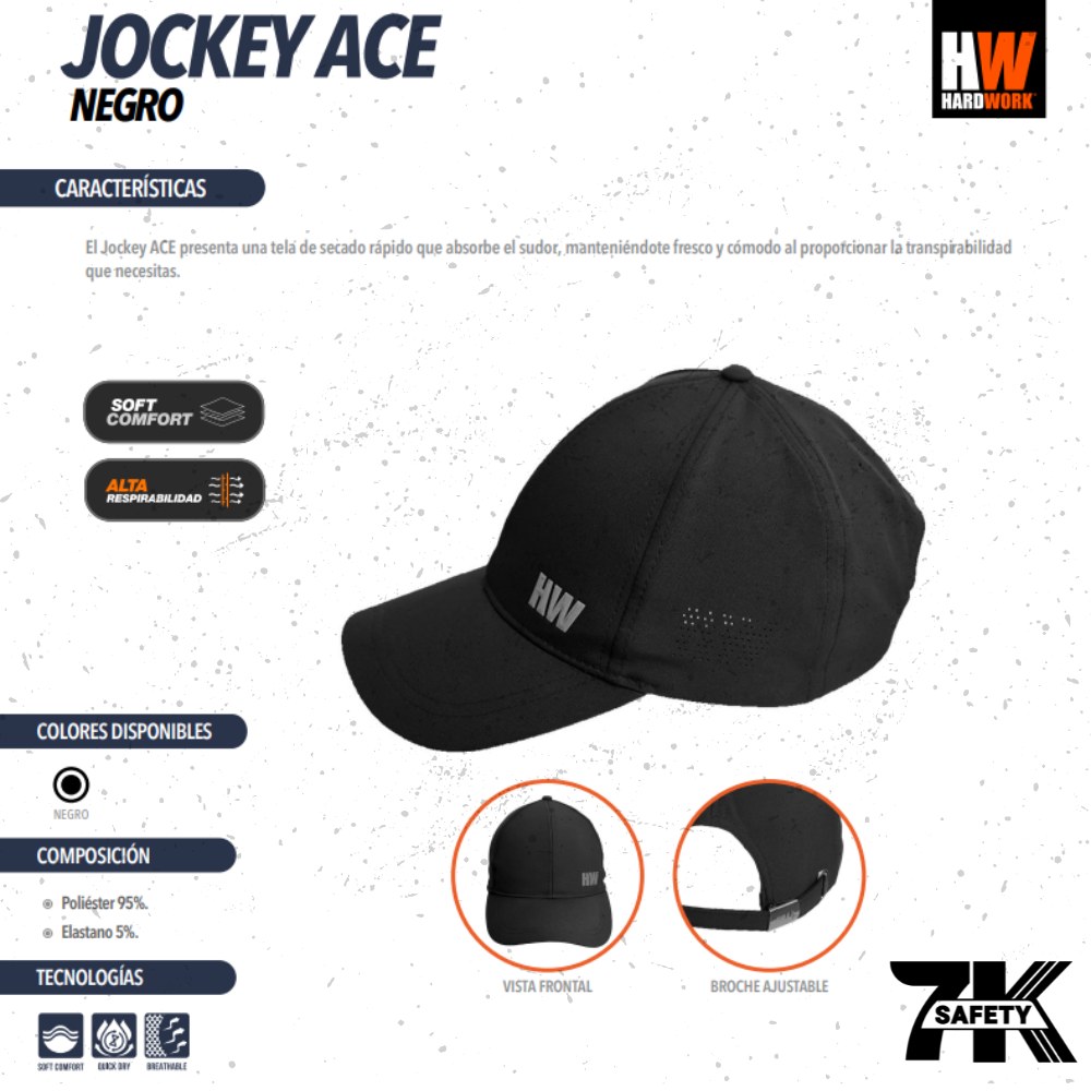GORRA OCKEY ACE HARDWORK