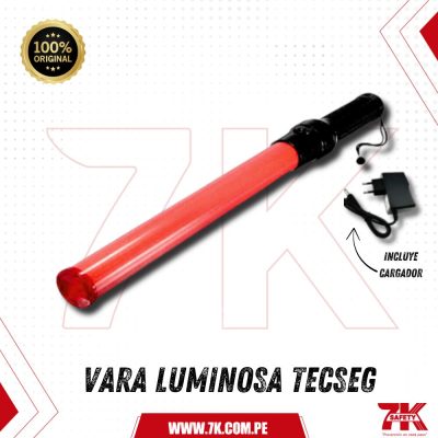 VARA LUMINOSA RECARGABLE TECSEG
