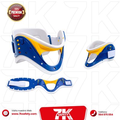 Collarín Cervical Regulable StrongGuard para emergencia industrial