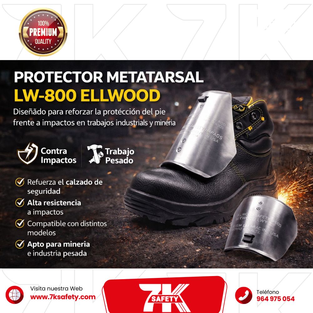Protector Metatarsal LW-800 Ellwood para industria pesada